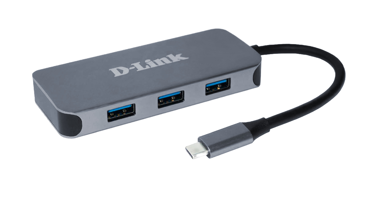 D-Link DUB-2335, 6-in-1 USB-C Hub mit HDMI/Gigabit Ethernet/Power Delivery