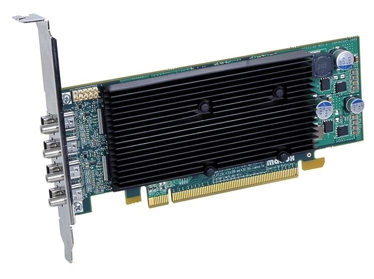 Matrox M9148 - Grafikkarten - M9148 - 1GB - PCIe x16 Low Profile - 4 x Mini DisplayPort (M9148-E1024LAF)