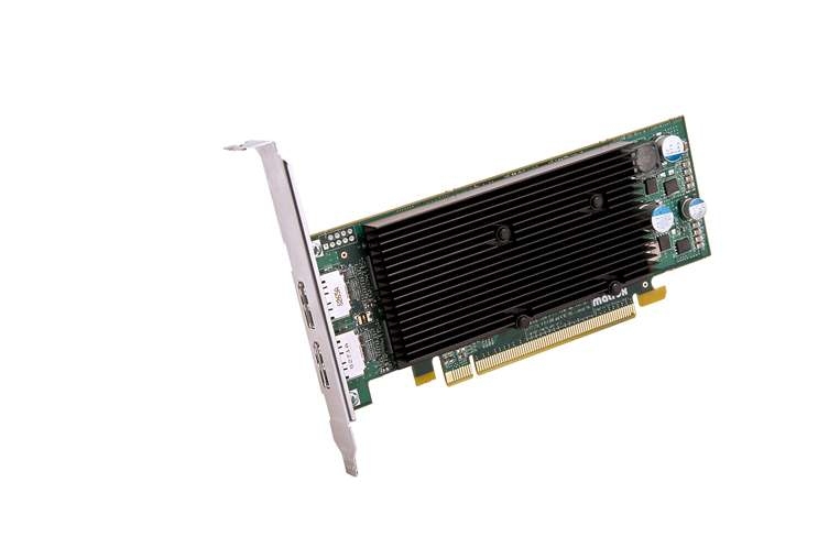 Matrox M9128 LP - Grafikadapter - M9128 - PCI Express x16 Low Profile - 1GB DDR2 - DisplayPort (M9128-E1024LAF)