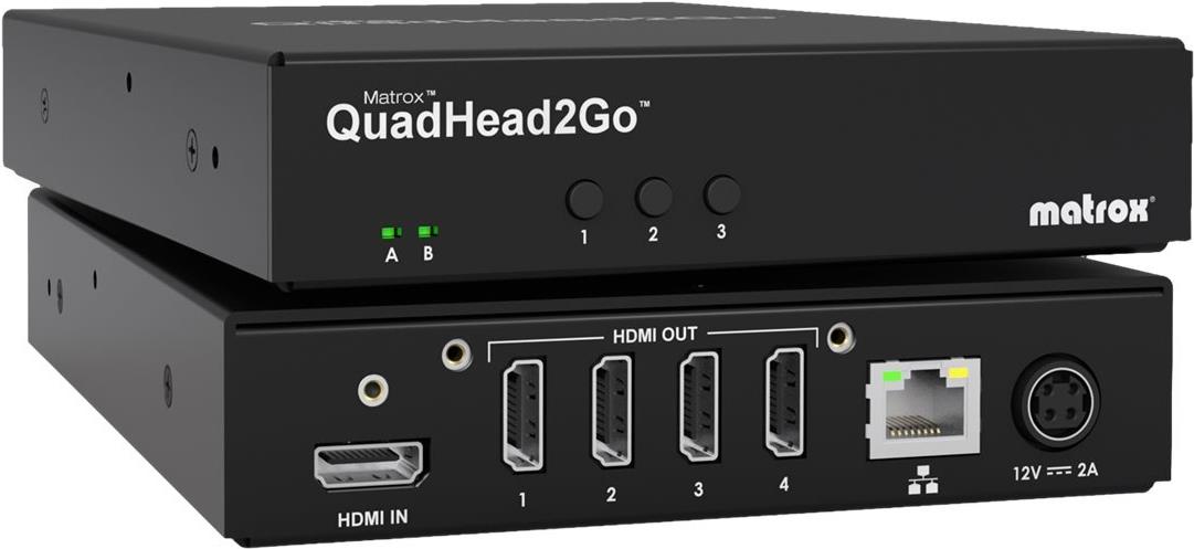 Matrox QuadHead2Go Q155 - Videowand-Controller (Q2G-H4K2)