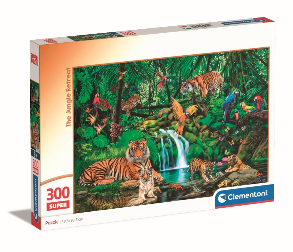 Clementoni The Jungle Retreat 300 Teile Puzzle Clementoni-21721