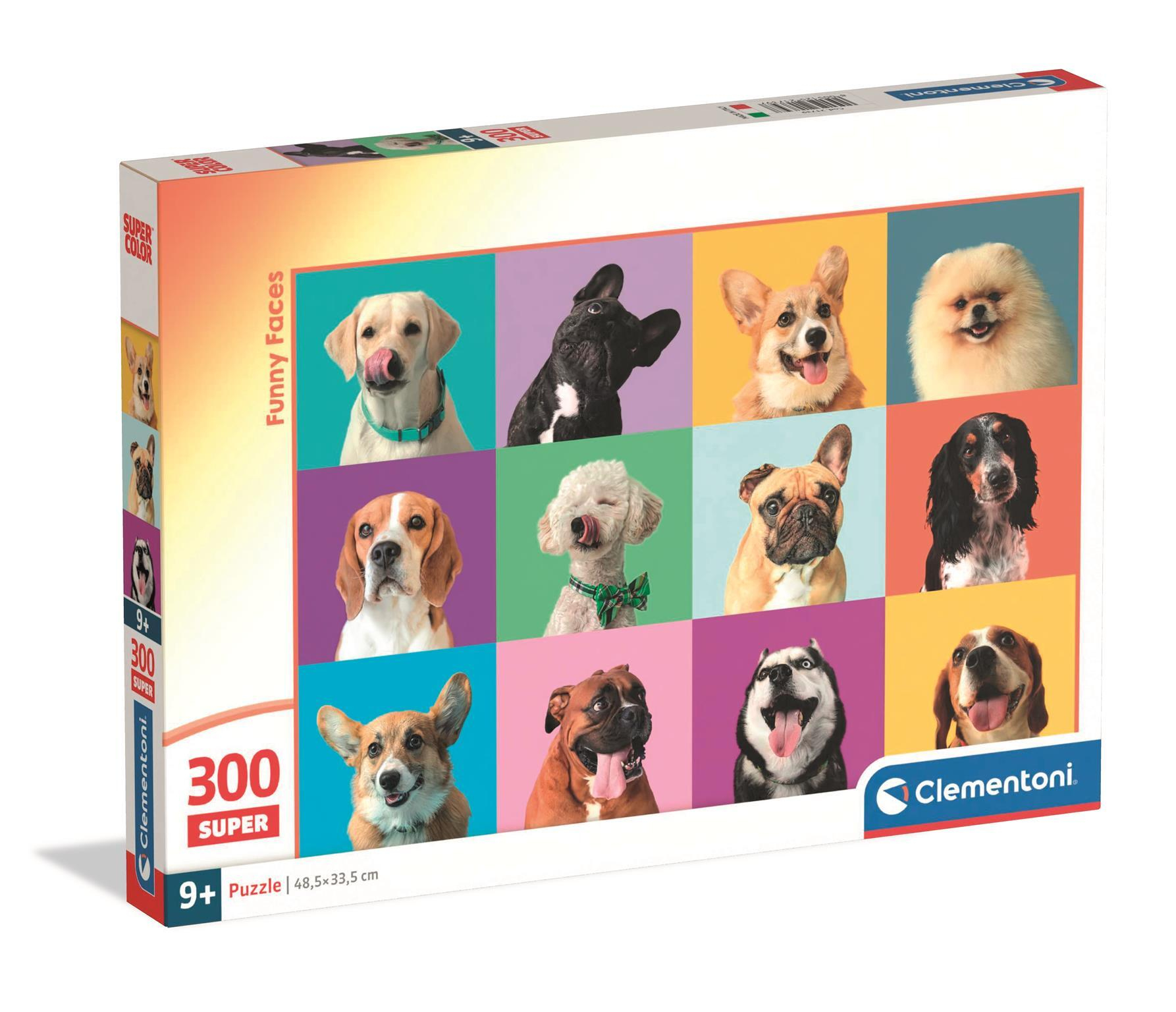 Clementoni XXL Teile - Lustige Gesichter 300 Teile Puzzle Clementoni-21739