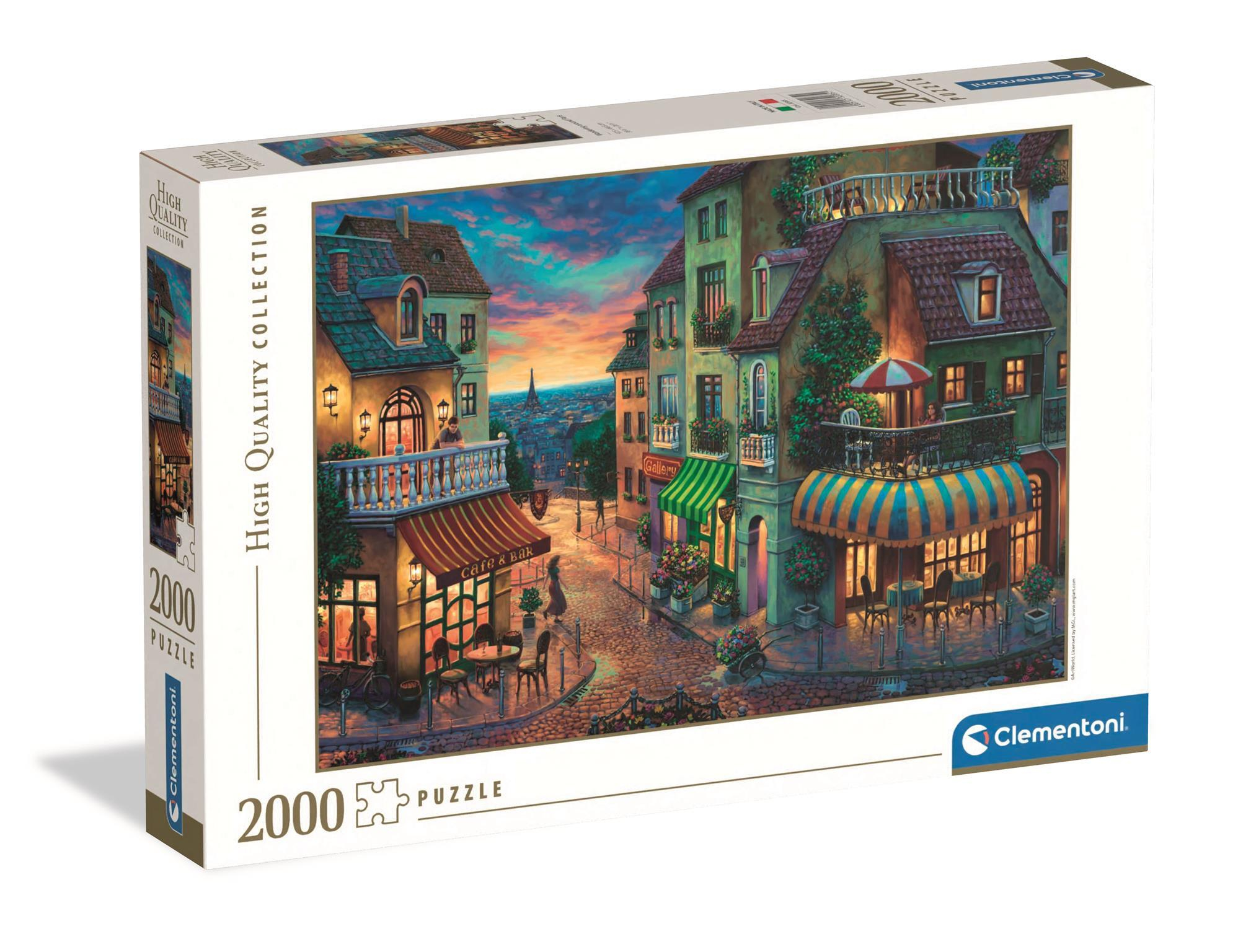 Clementoni Die Straßen von Europa 2000 Teile Puzzle Clementoni-32085