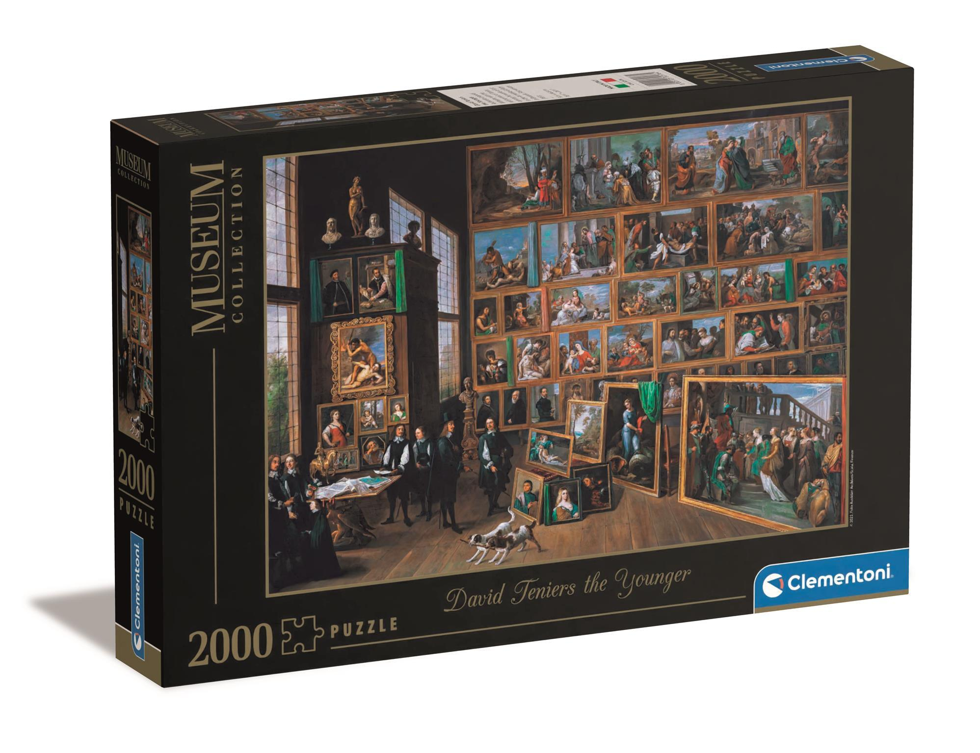 Clementoni Museum Collection - Teniers: Erzherzog Leopold Wilhel 2000 Teile Puzzle Clementoni-32576