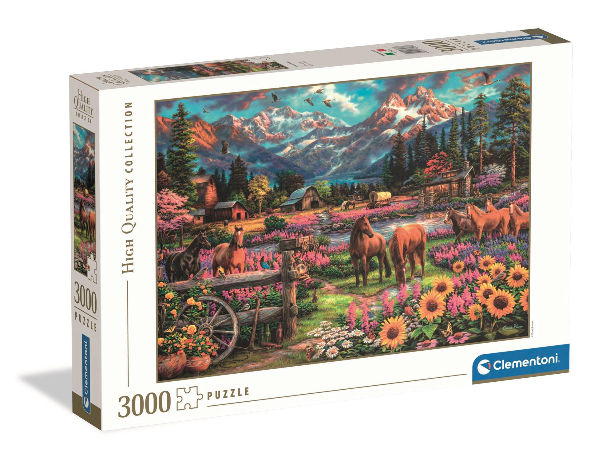 Clementoni Frei zum Umherstreifen 3000 Teile Puzzle Clementoni-33038