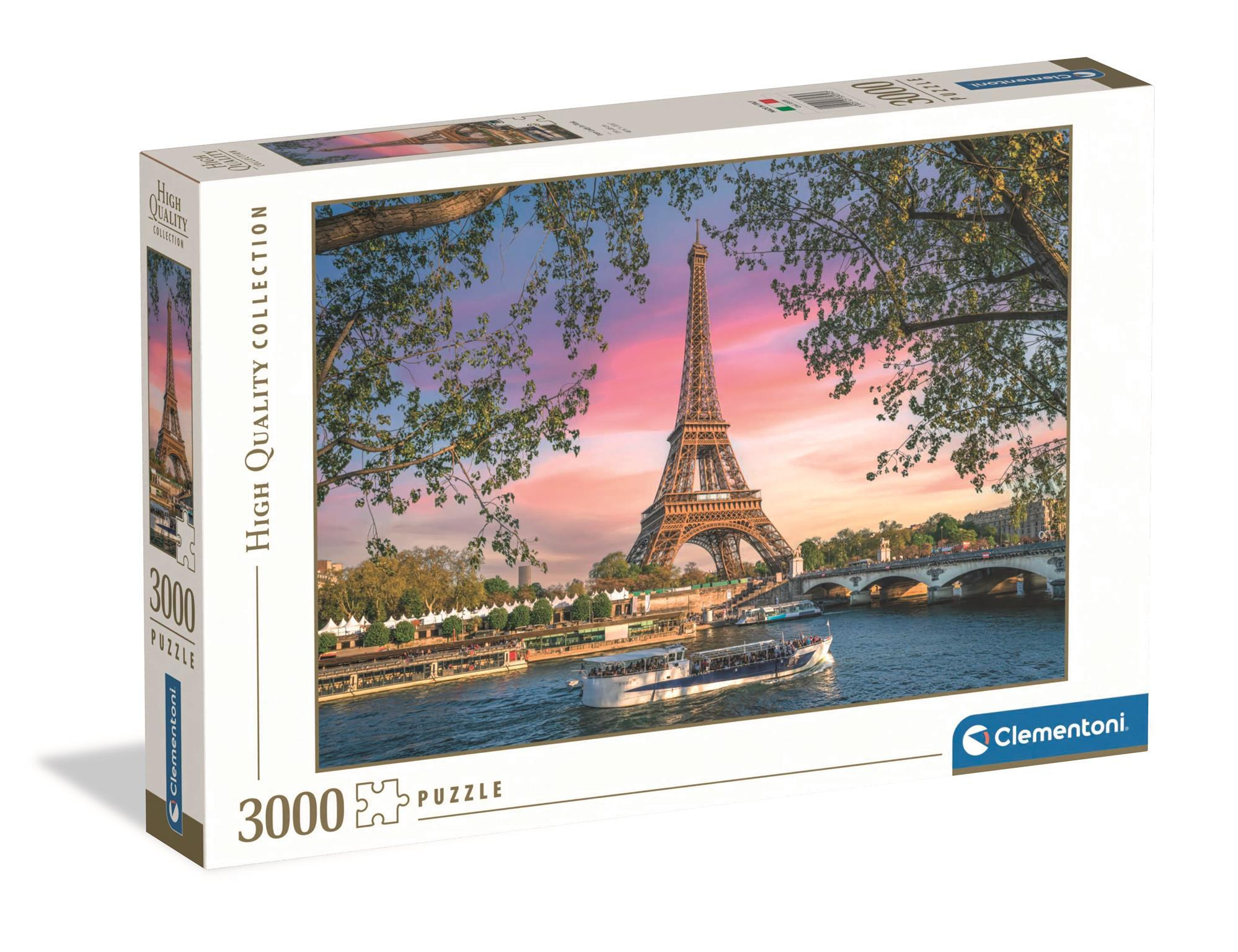 Clementoni Eiserne Dame in Pink 3000 Teile Puzzle Clementoni-33039