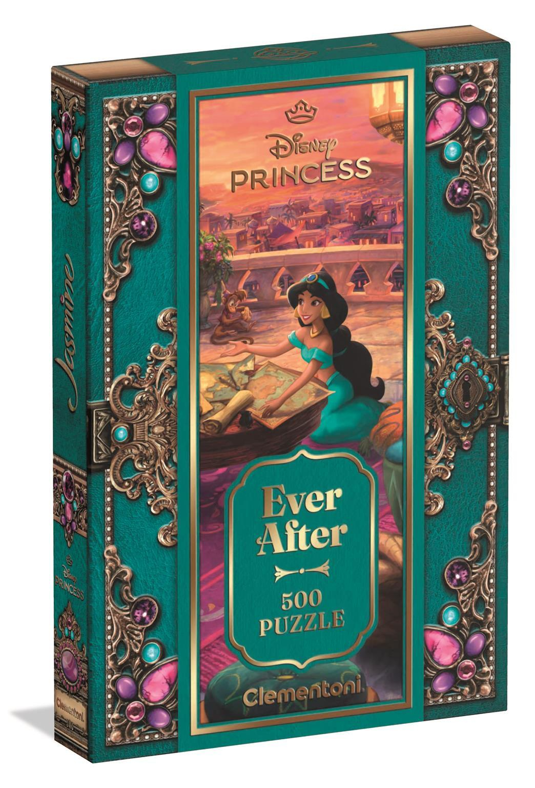 Clementoni Puzzle Ever After - Disney Princess : Jasmine 500 Teile Puzzle Clementoni-35159