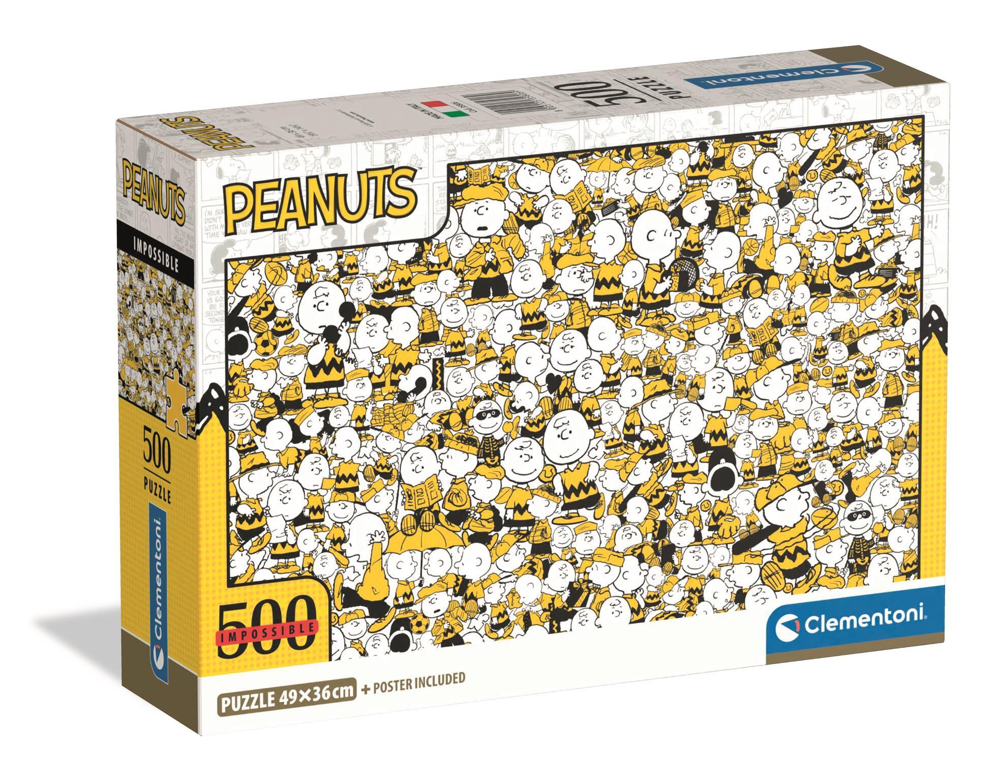 Clementoni Impossible Snoopy 500 Teile Puzzle Clementoni-35806