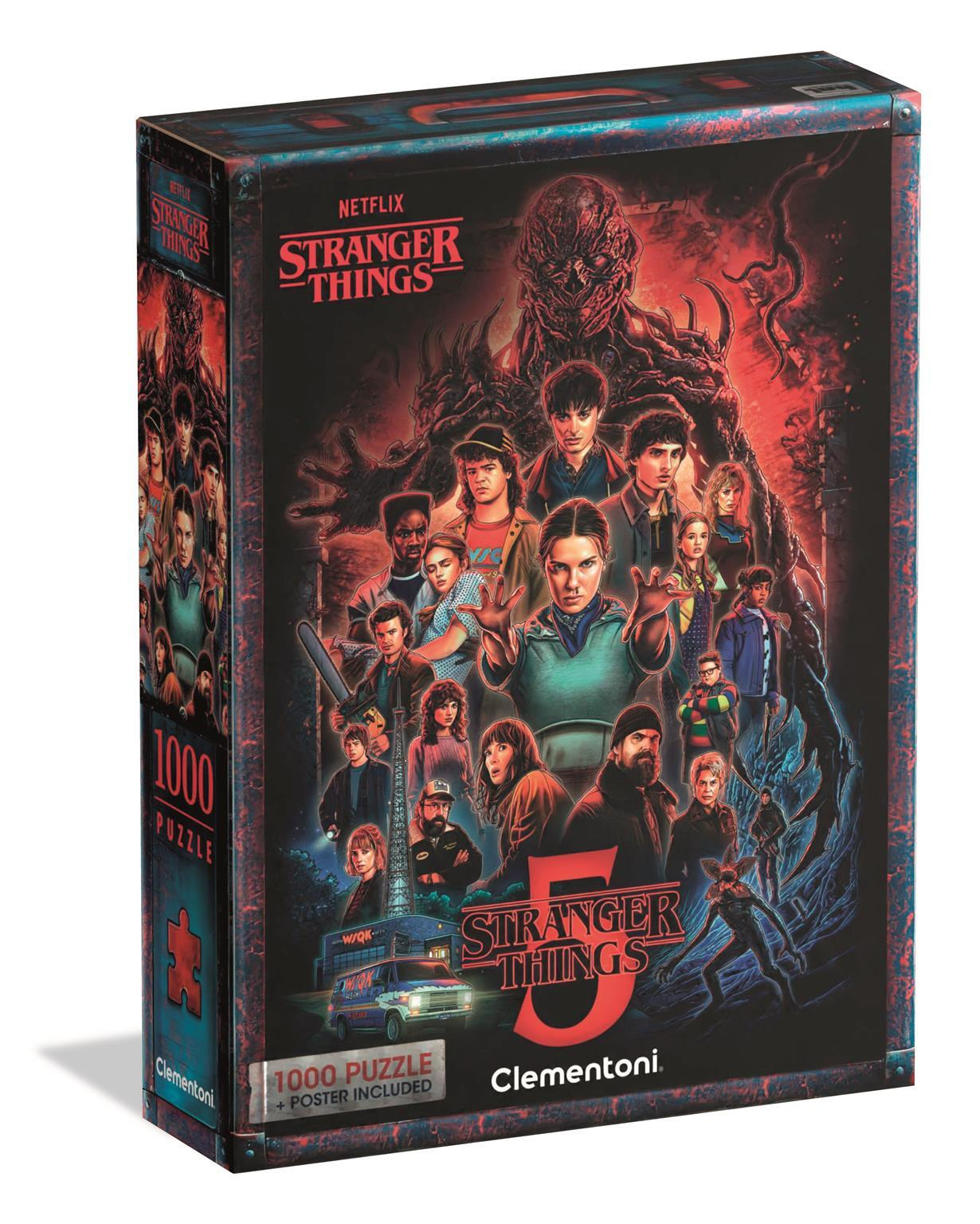 Clementoni Stranger Things - Season 5 1000 Teile Puzzle Clementoni-37096