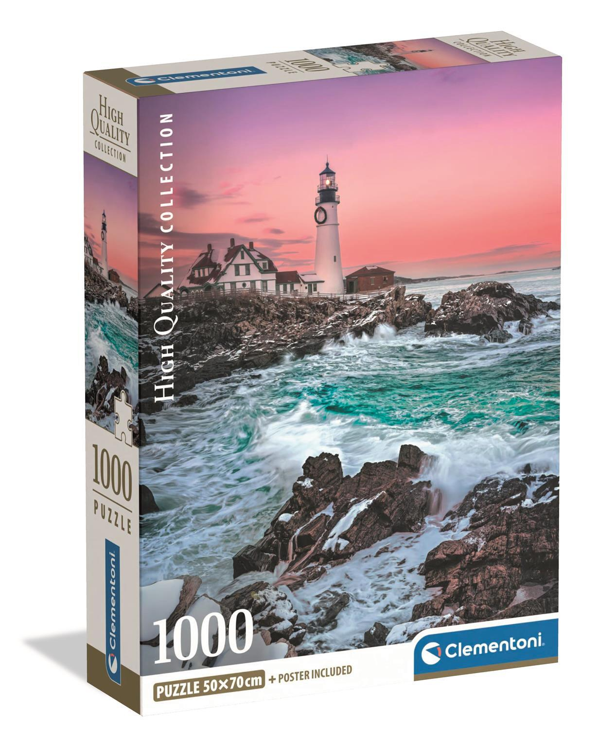 Clementoni Erster Schnee in Portland Head 1000 Teile Puzzle Clementoni-37112