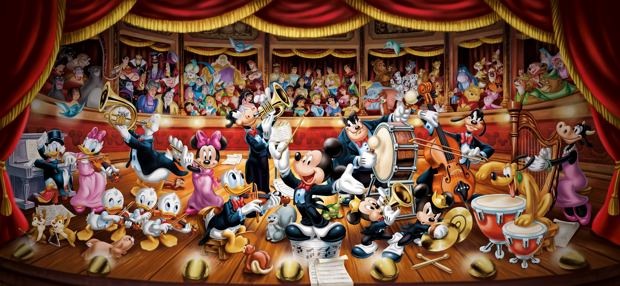 Clementoni Disney Orchester 13200 Teile Puzzle Clementoni-38010