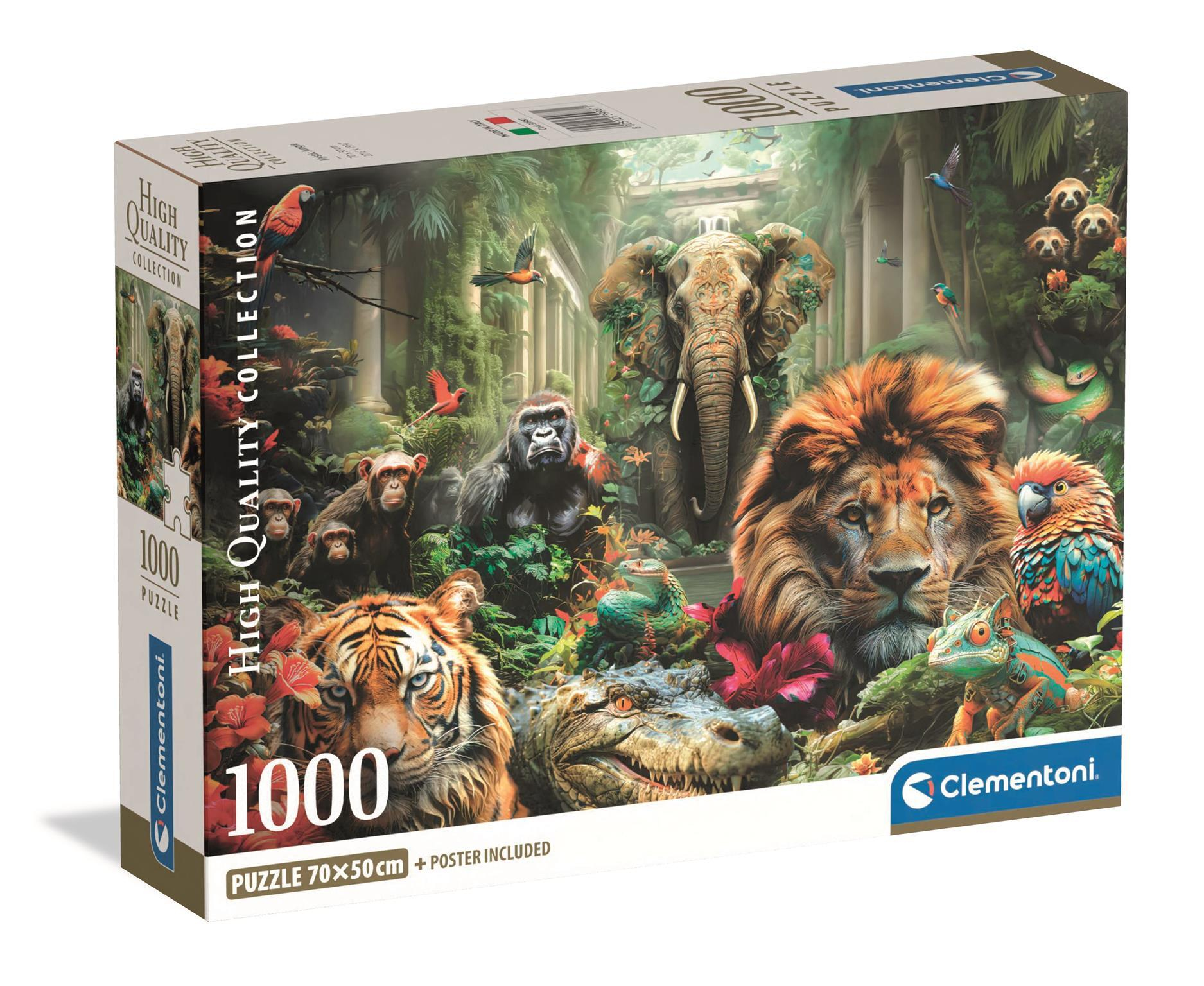 Clementoni Mystischer Dschungel 1000 Teile Puzzle Clementoni-39987