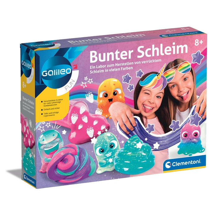 Clementoni Experimentierkasten Bunter Schleim mehrfarbig