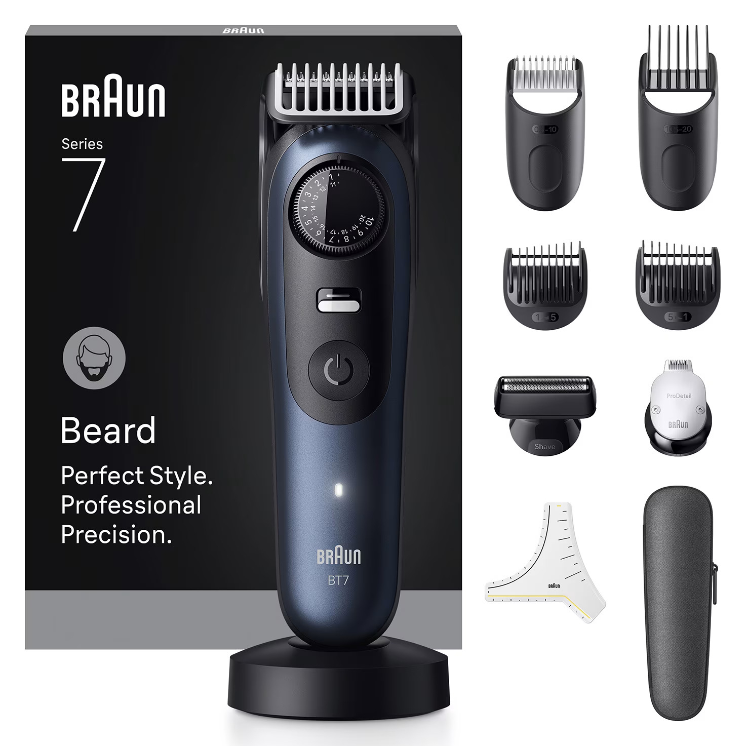 BRAUN BT7540 Beardtrimmer Bartschneider & Barttrimmer