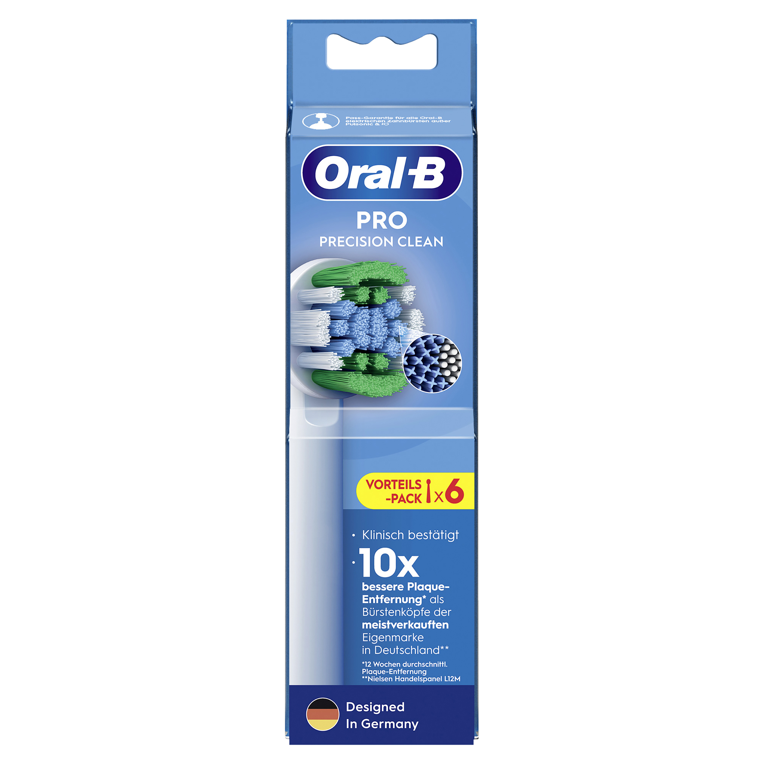 Oral-B PRO Precision Clean Zahnbürstenaufsätze, 6 St.