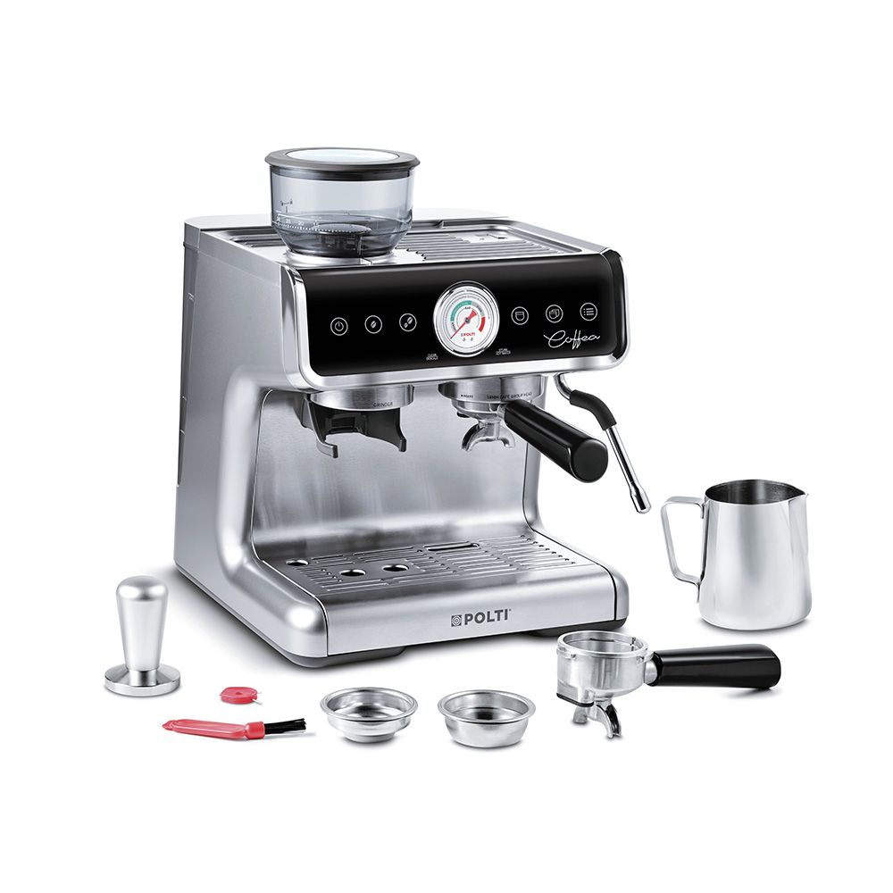 Coffea G50S Siebträgermaschine silber