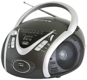 Trevi CMP 542 Boombox mit CD, MP3, FM-Radio - grau