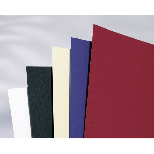 GBC Deckblatt Traditional A4 Karton VE=100 Stück schwarz