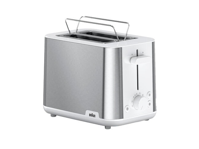 BRAUN Toaster HT 1510 WH 2 Scheiben 900Watt weiß
