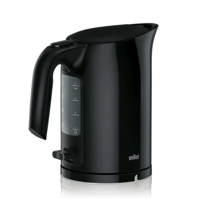 Braun WK 3000 BK Wasserkocher 1 l 2200 W Schwarz (0X21010011)