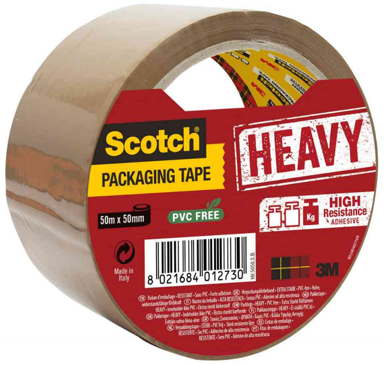 3M Scotch Verpackungsklebeband SECURE SEAL, 50 mm x 50 m