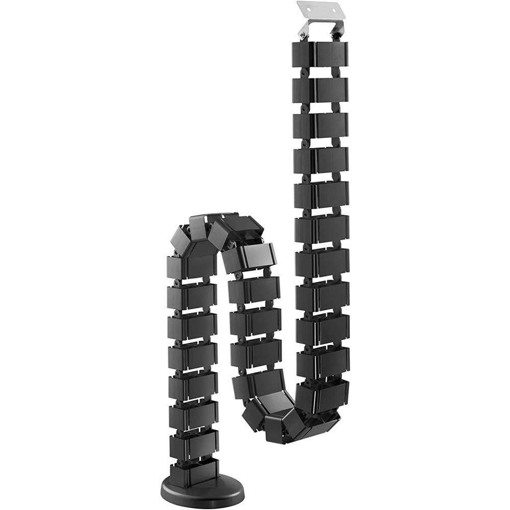 Flexibler Kabelkanal, Gesamtlänge: 1300 mm, schwarz (ISWT-CAN-6735)