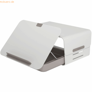 Dataflex Monitorerhöhung Addit Bento 220 weiß