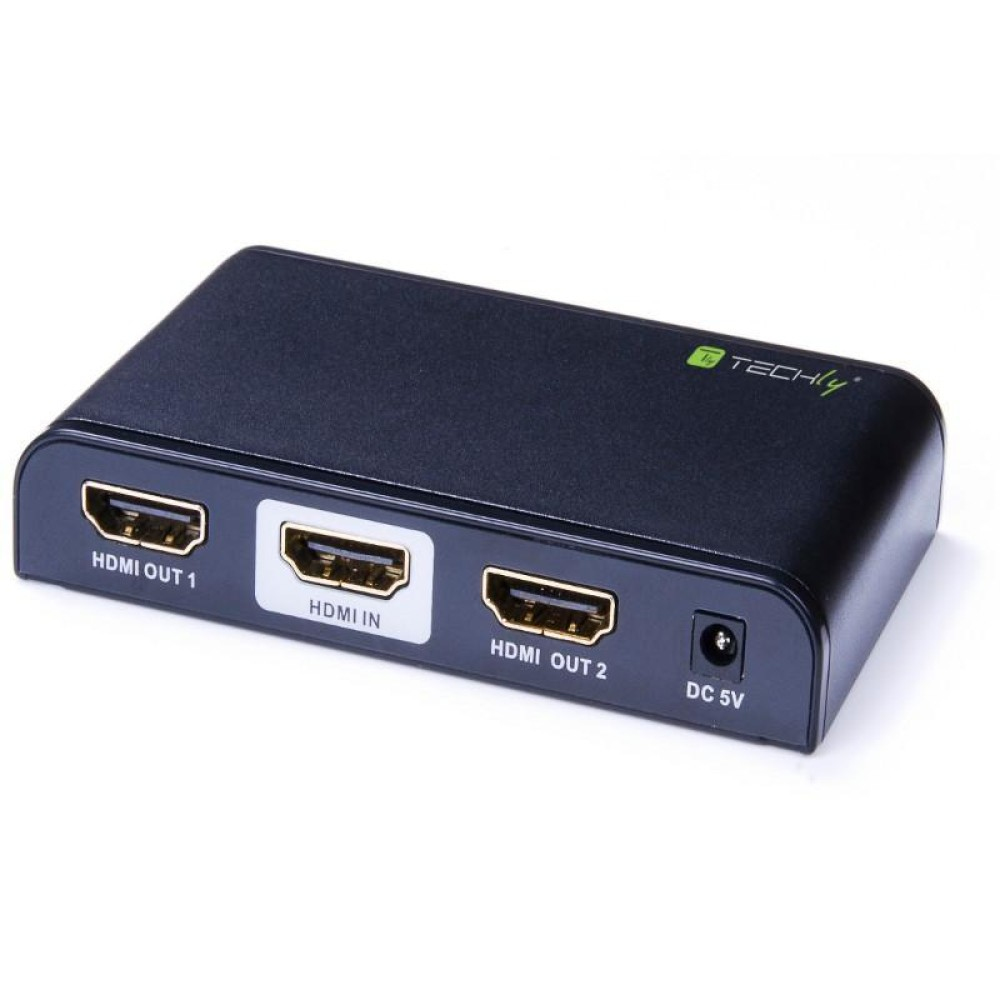 HDMI Splitter 4K, UHD, 3D, 2 Wege Hersteller: Techly (IDATA-HDMI2-4K2)