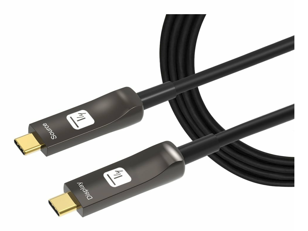 Techly USB-C Kabel AOC Fiber M/M 20m (ICOC-U3C-HY-020)