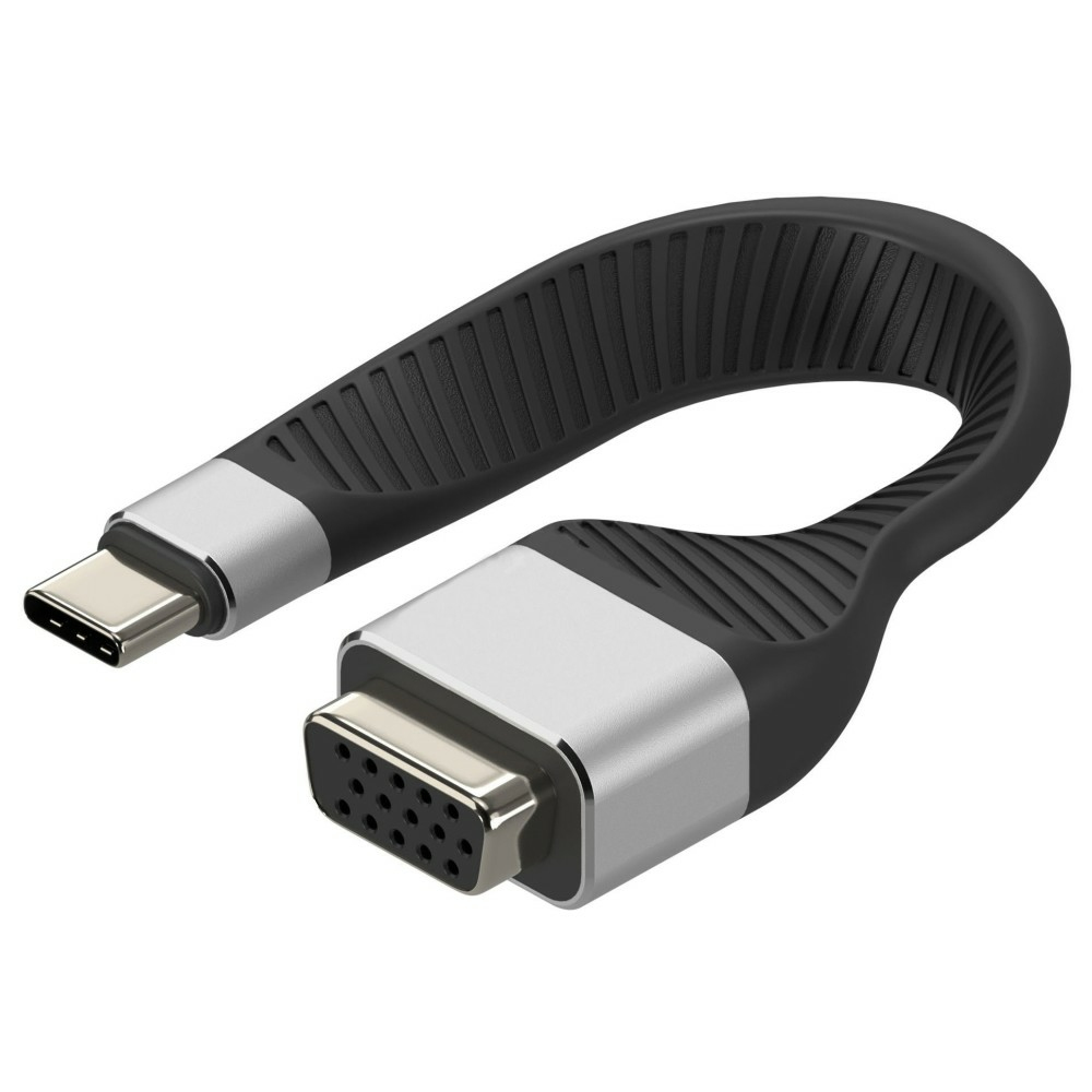 Techly Typ C auf VGA Buchse Flex Adapter (ICOC-USBC-VGA)