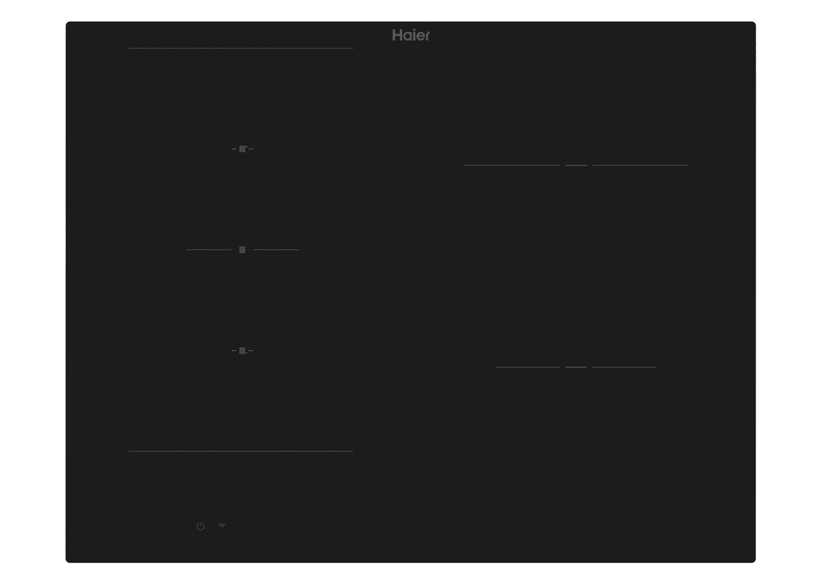 HAIFB54IRCS Autark-Induktionskochfeld schwarz