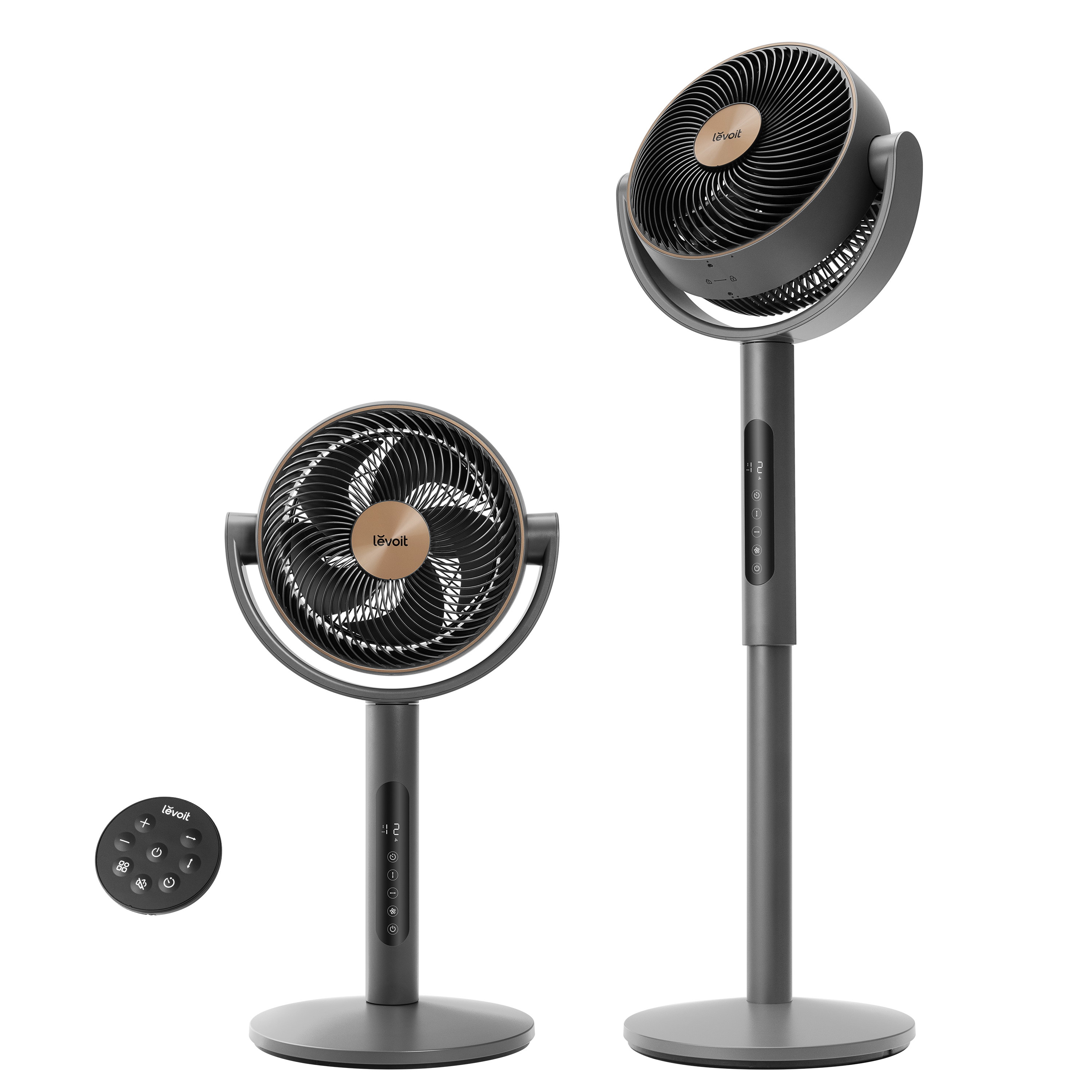 LPF-R432-AEUR Standventilator schwarz