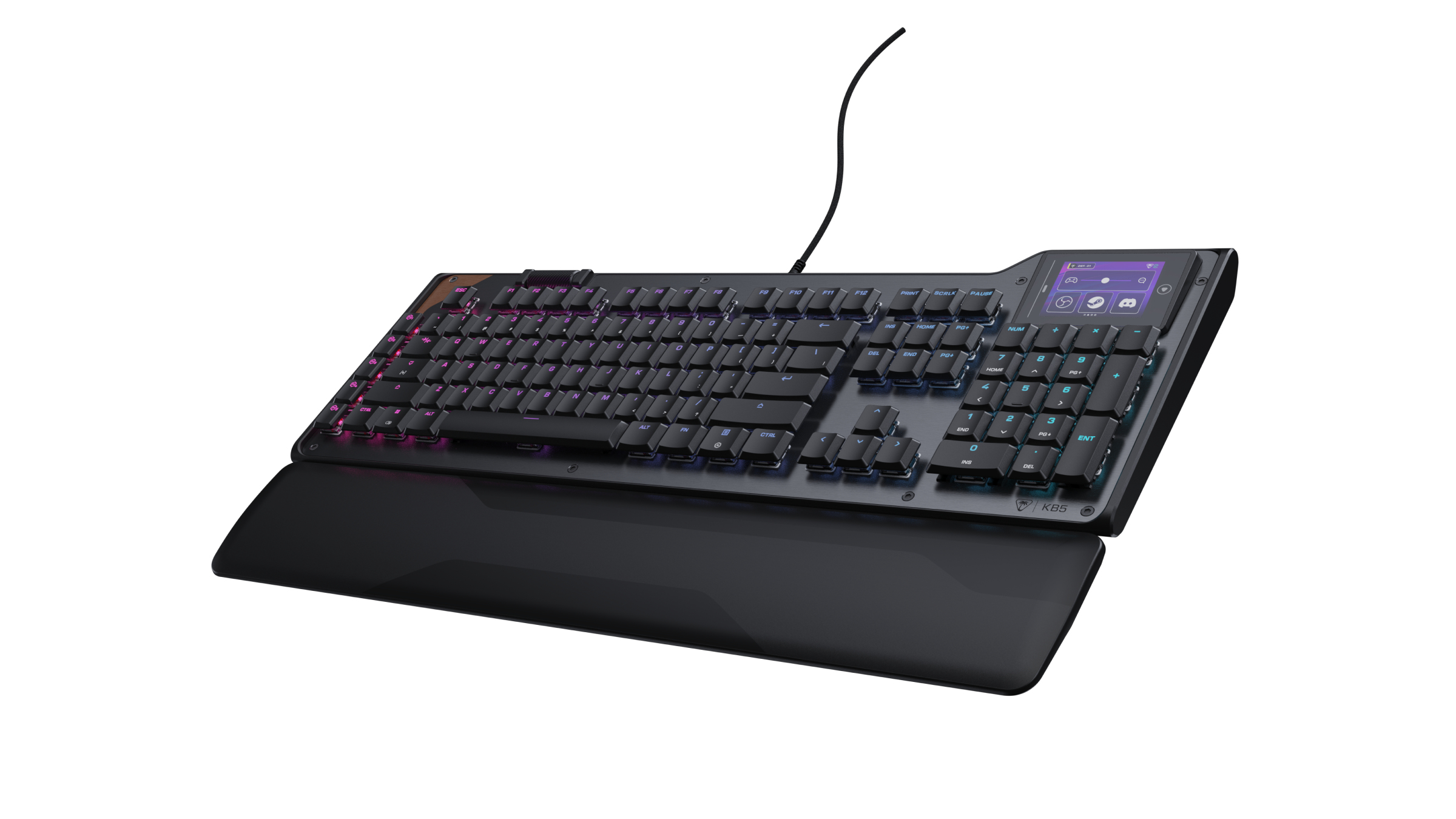 TURTLE BEACH Kabelgebundene Tastatur Command KB5, schwarz (00233032)