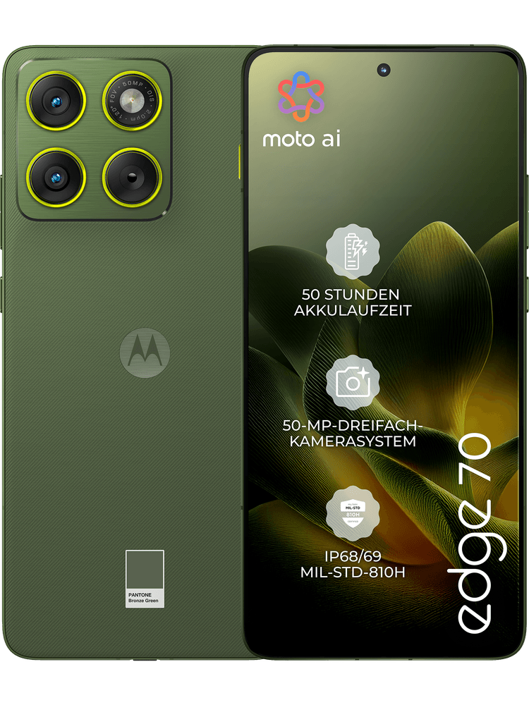 motorola edge 70 512 GB Pantone Bronze Green