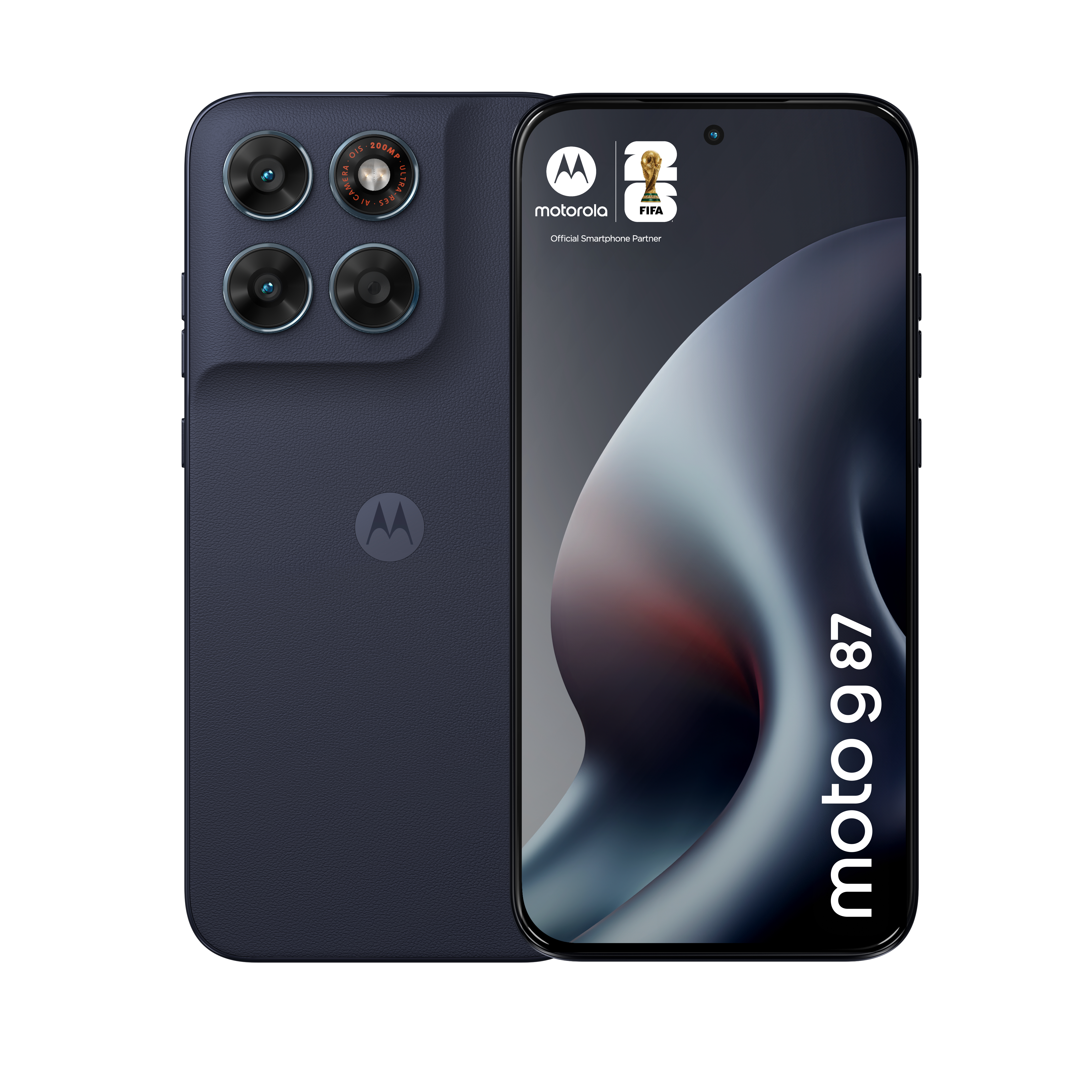Motorola G87 8GB + 256GB PANTONE® Overture Smartphone (6,78 Zoll, 200 MP, 5.100-mAh, Octa-Core, Fingerabdrucksensor, Gesichtserkennung, schwarz)