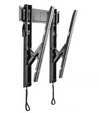 Chief Thinstall Universal Tilt Wall Mount MTTU - Befestigungskit (Wandmontage, Schnittstellengabel) für LCD-Display - Schwarz - Bildschirmgröße: 66-119,4 cm (26-47) - Wandmontage (MTTU)