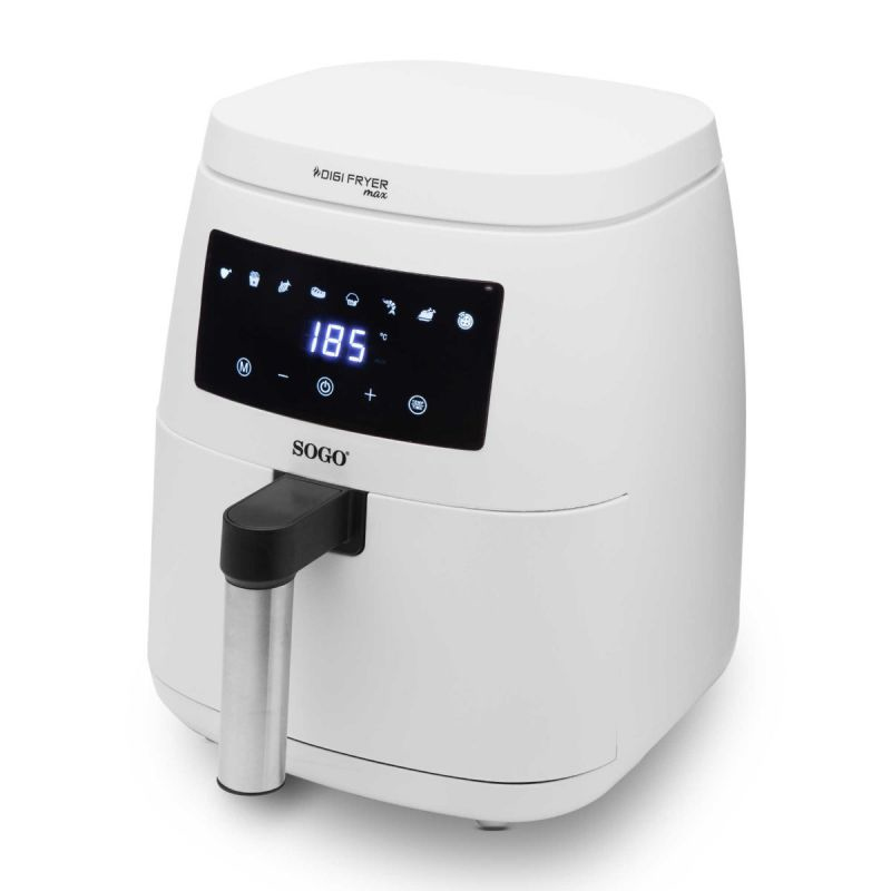 SOGO Heißluftfritteuse 4,5L Weiß FRE-SS-10810
