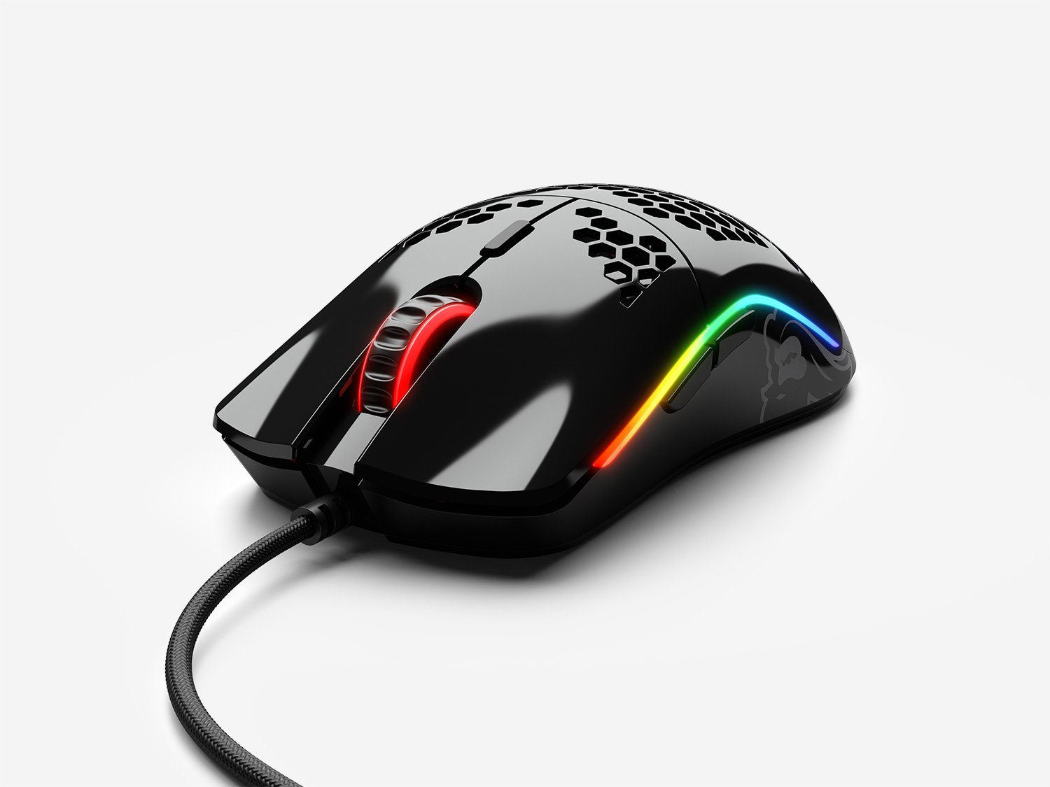 Model O Gaming Maus schwarz glossy