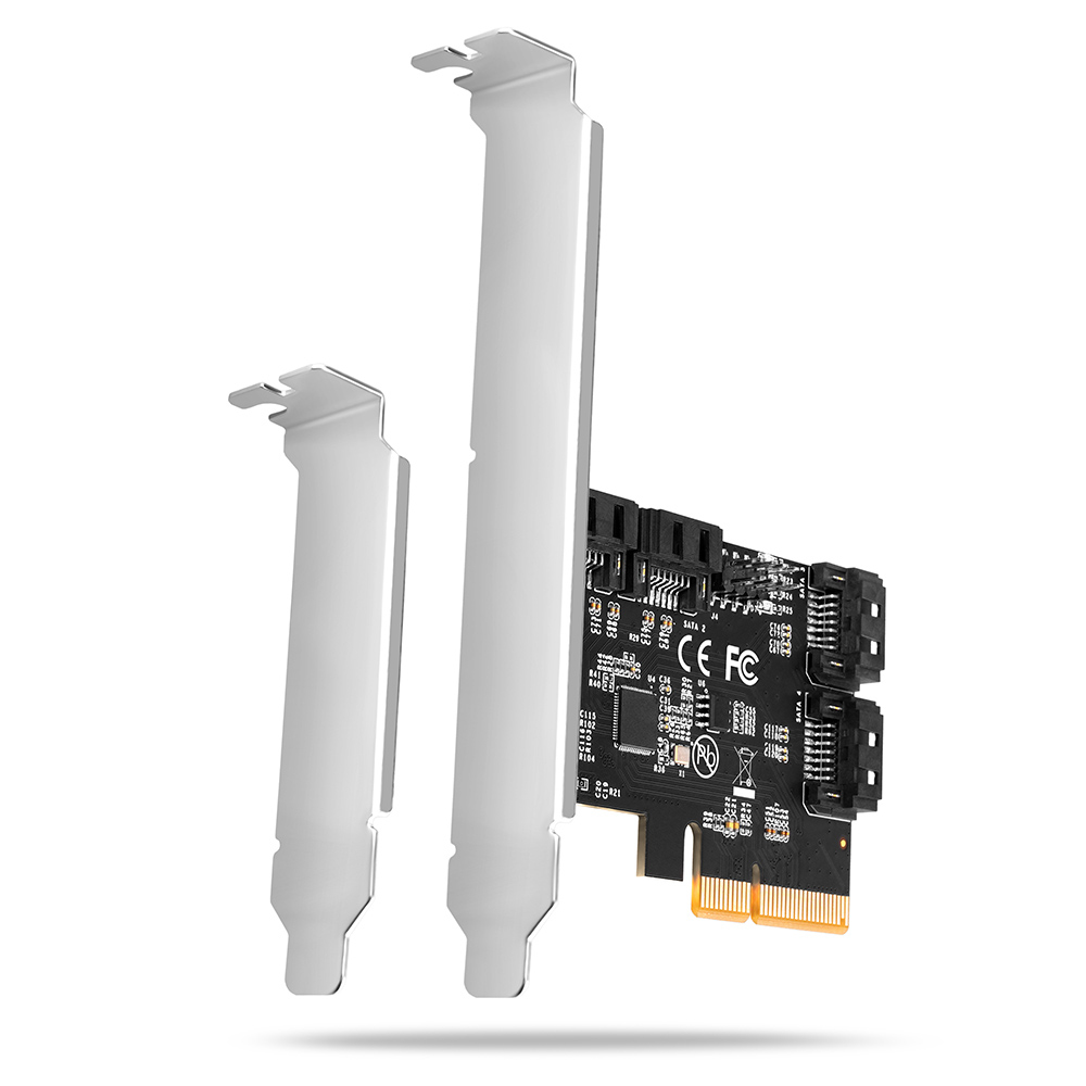 AXAGON PCES-SA4X4 PCIe Controller 4x internal SATA 6G port + LP (PCES-SA4X4)