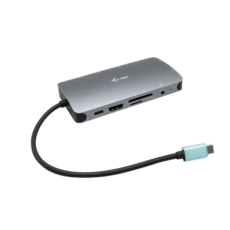 I-TEC USB-C Metal Nano Docking Station mit Power Delivery 100W