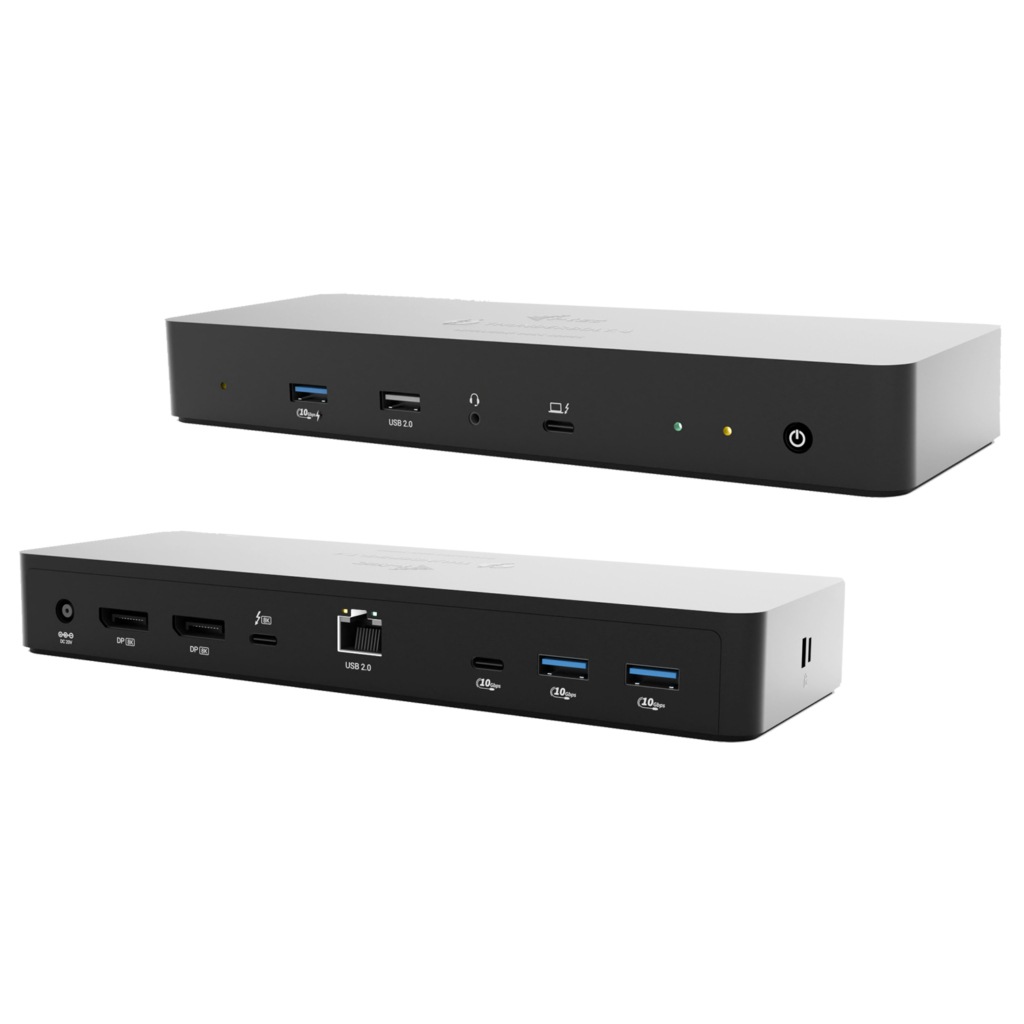 i-tec Thunderbolt 4 Intelligent Dual Display Dockingstation PD 90W Dual 4K Schwarz