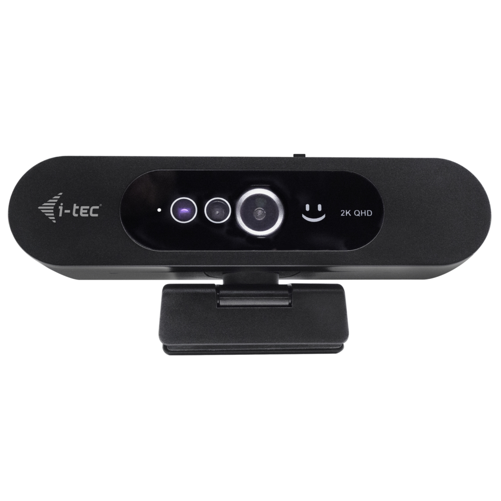 i-tec SOLOMON WH200 2K Webcam mit Windows Hello 2560 x 1440 Pixel USB Schwarz