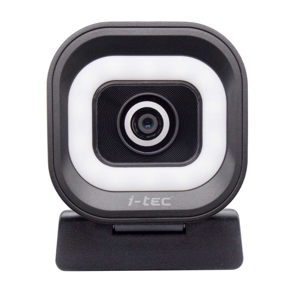 i-tec SOLOMON 700 STREAM 4K Webcam mit Ringlicht