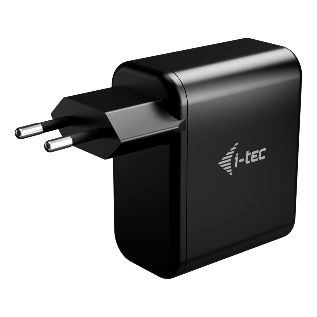 I-TEC 100W USB-C GaN Charger PD 3.0 100W 1x USB-C port 100W verfuegbare Spannungen 5 V / 9 V / 12 V / 15 V / 20 V (CHARGER-GAN100W)