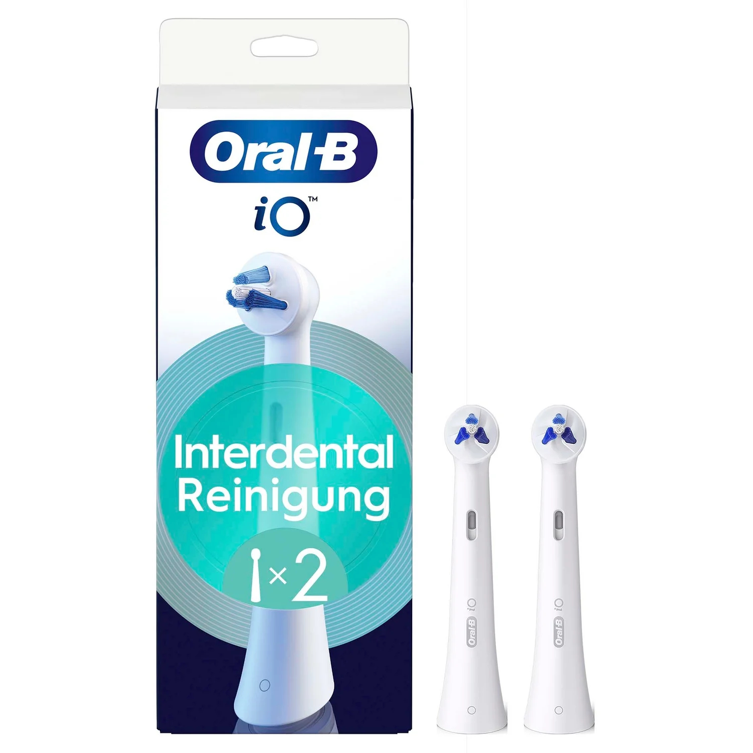 Oral-B iO Interdental Reinigung Zahnbürstenaufsätze, 2 St.