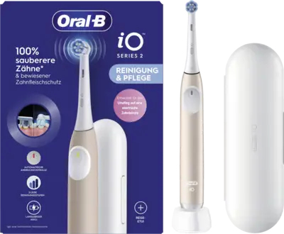 Oral-B iO Series 2 Elektrische Zahnbürste, Calm Pink