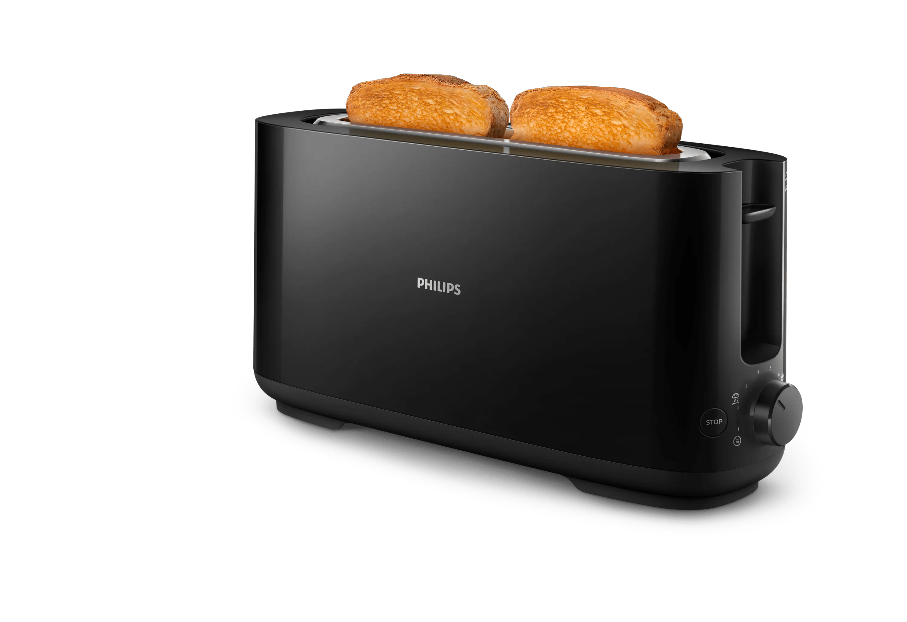 Philips Daily Collection HD2590 - Toaster - Schwarz