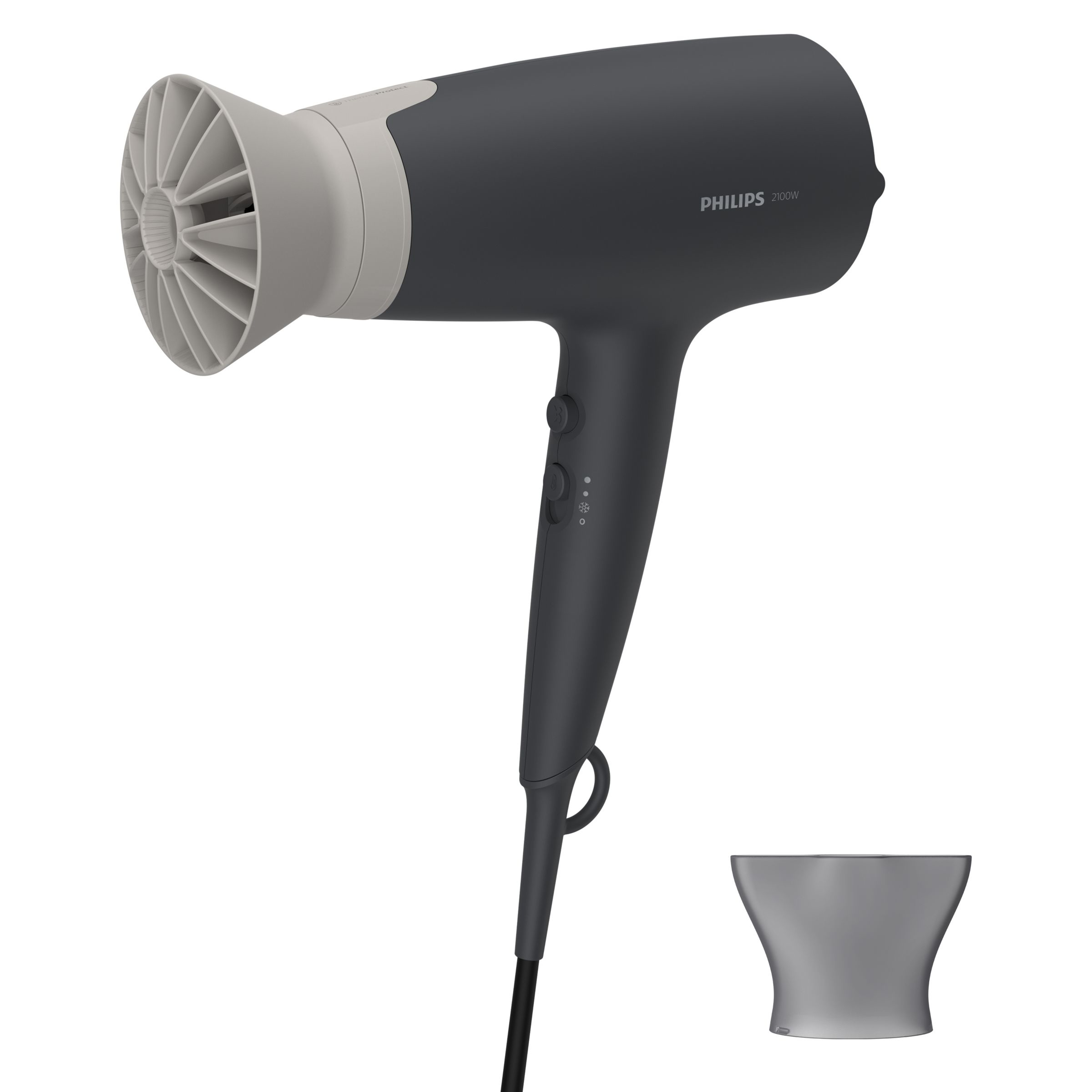 BHD351/10 Haartrockner grau/weiß