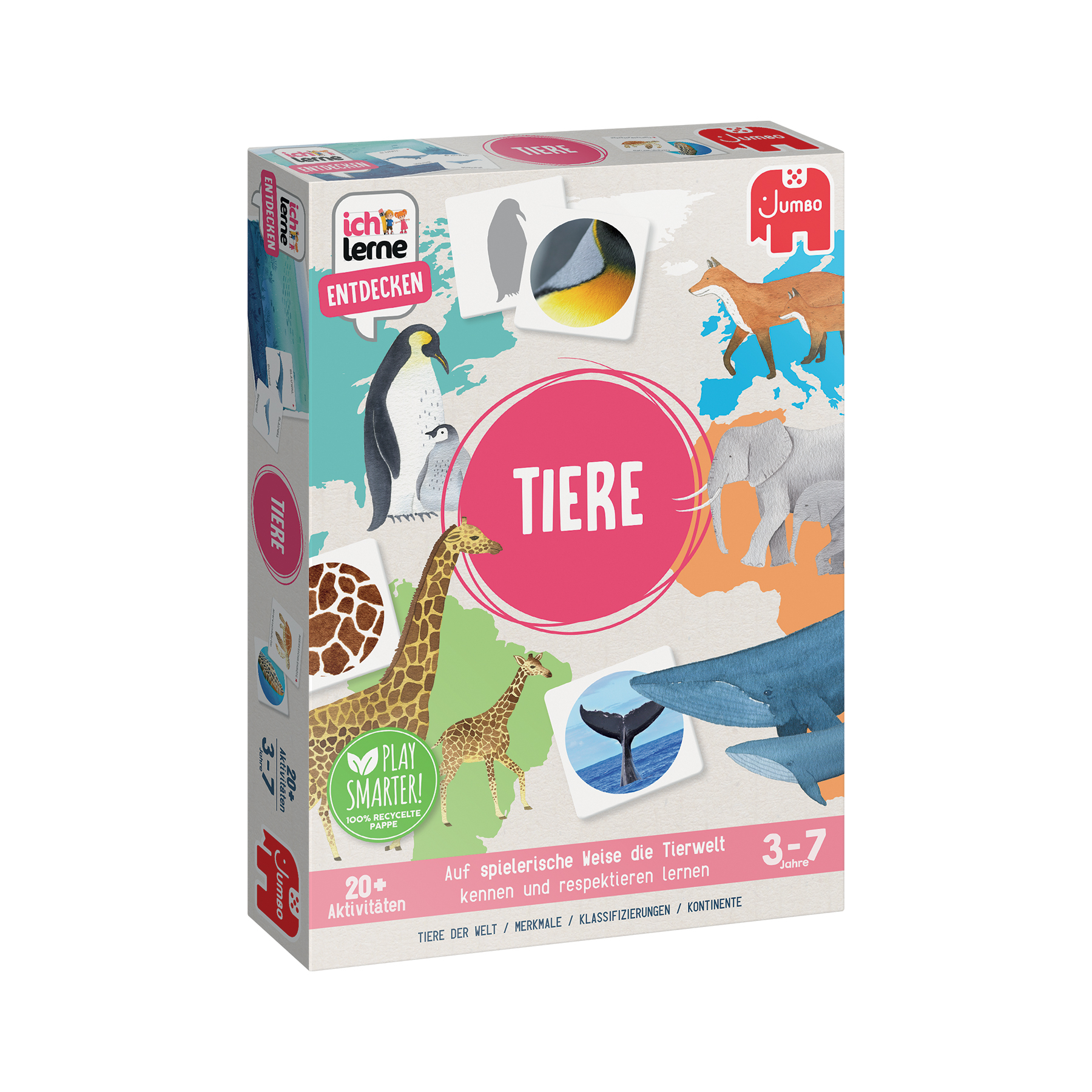 Jumbo Ich Lerne Entdecken Tieren Lernspiel, 1 St.