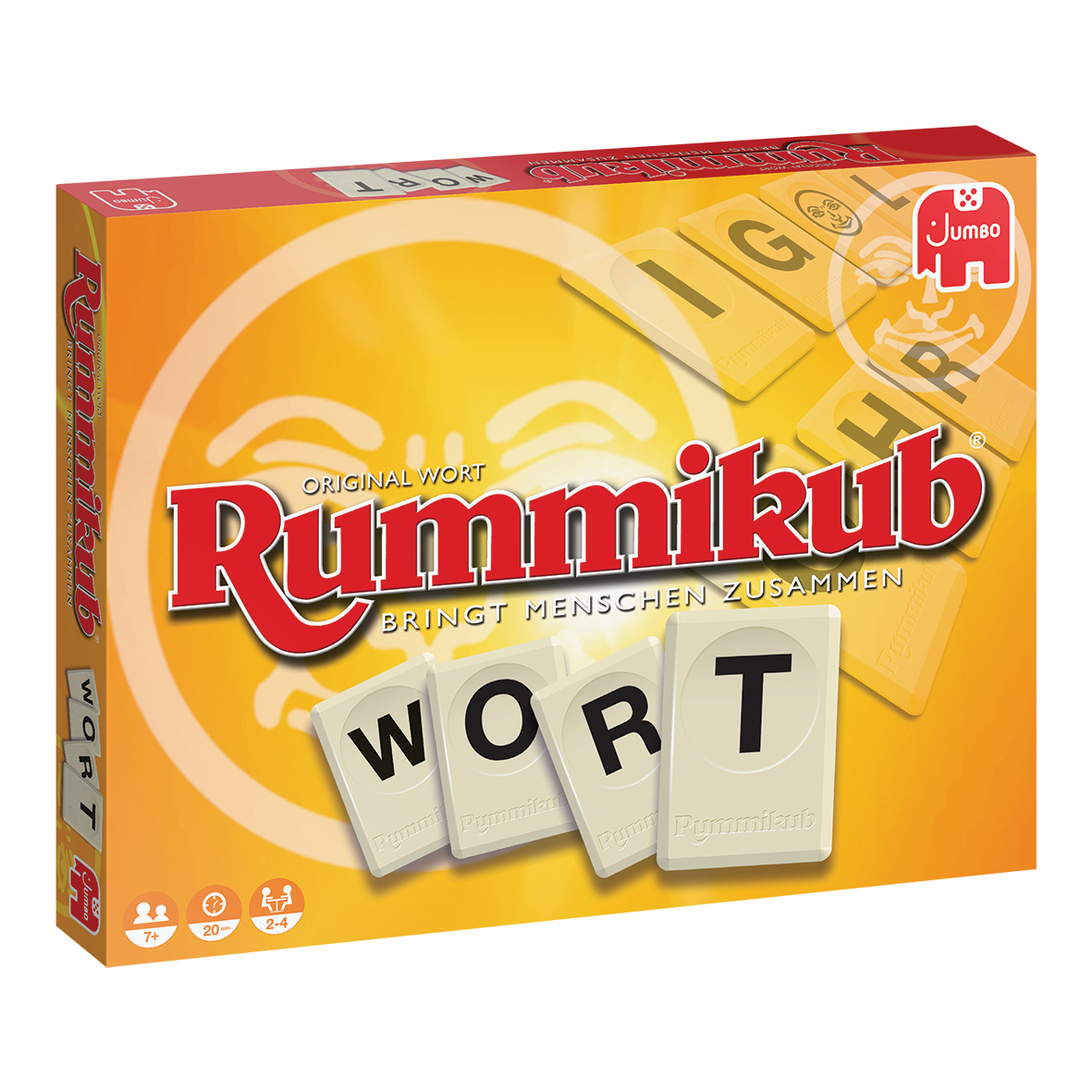 Jumbo Rummikub Wort Geschicklichkeitsspiel, 1 St.